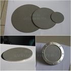 50mm 60mm Titanyum Sinterlenmiş Filtre Plakası Metal Toz Gözenekli Filtre Diski