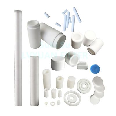 1 - 100Um Mikronlu Sıvı Yağ Kolonu Boş Spe Kartuş Sinterlenmiş Plastik Filtre