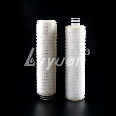 Hidrofobik 40 inç Hava PTFE Havalandırma Filtresi 222 Fin PTFE Su Filtresi
