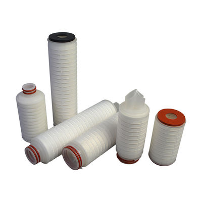 226222 Düz / Kanatlı 28mm ID PTFE PP Pileli Filtre Kartuşu